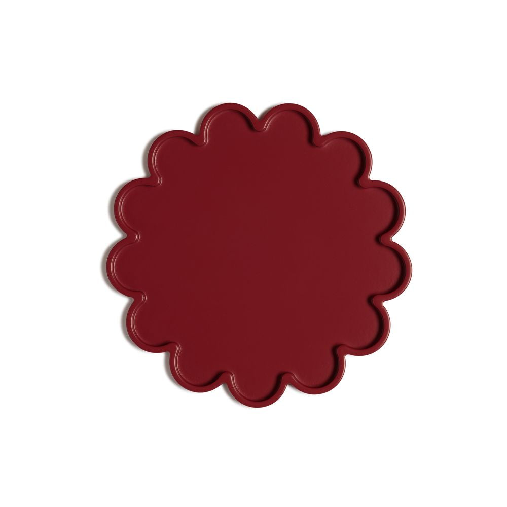 Svuotatasche Flower in legno verniciato