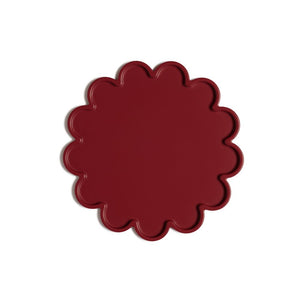 Svuotatasche Flower in legno verniciato