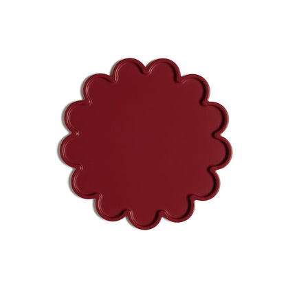 Svuotatasche Flower in legno verniciato