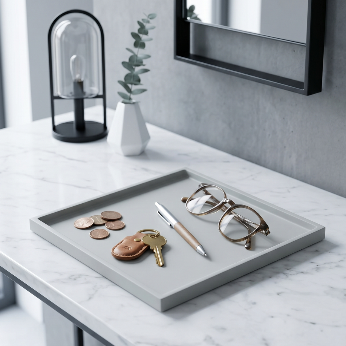 Svuotatasche Edge in legno verniciato