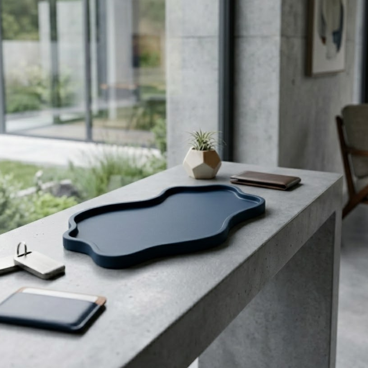 Svuotatasche Splash in legno verniciato