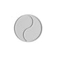Svuotatasche Ying-Yang in legno verniciato
