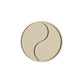 Svuotatasche Ying-Yang in legno verniciato