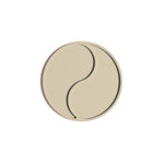 Svuotatasche Ying-Yang in legno verniciato