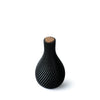 Vaso stampato 3d Asterix 17cm bicolor - Bianco nero